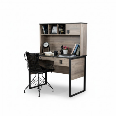 Schreifdësch Modern Holz Jugend Kannerzëmmer Brong Miwwelen Design Schlofzëmmer Nei