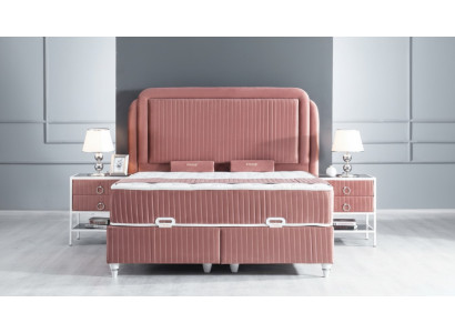 Nuechtstësch Rosa Konsole Modern Nuechtkonsoen Design Nuechtstëscher 1x