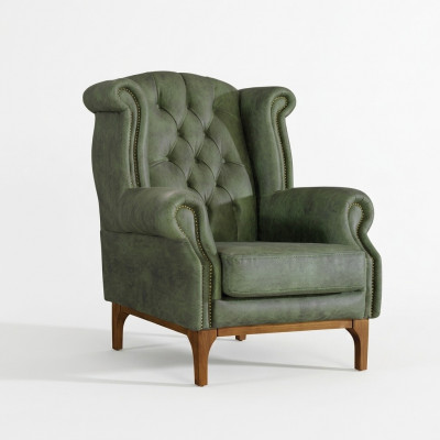 Grénge Chesterfield Luxus Fautteuil Polstersessel Designer Aarmlehnfautteuil