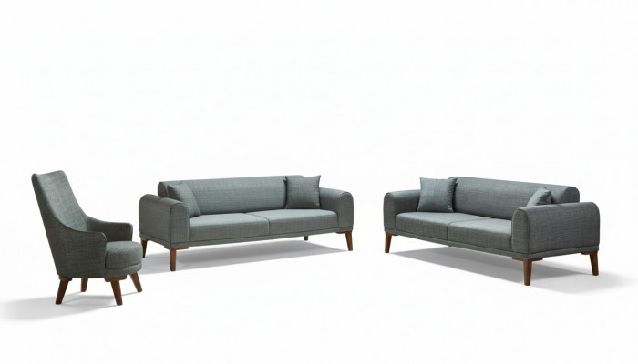 Modern Sofa Garnitur 331 Sëtz Sofa Sëtz Couch Polster Couchen Miwwelen