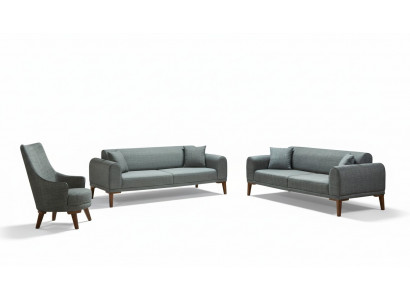 Modern Sofa Garnitur 331 Sëtz Sofa Sëtz Couch Polster Couchen Miwwelen
