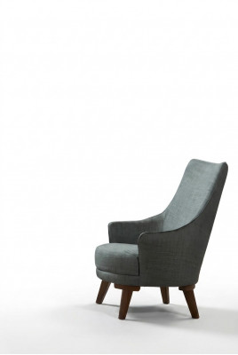 Moderne Sessel Eenzelstull Design Fauteuil Wunnzëmmer Polster Miwwelen