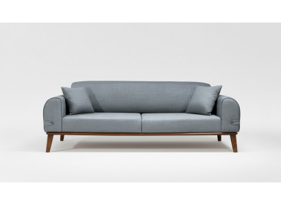 Modern Drësëtz Sofa Design Canapé Sëtzpolster Textil Miwwelen