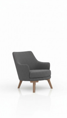 Design Wunnzëmmer Fauteuil Einsëtzer Modern Grouw Polster Miwwelen