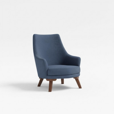 Luxus Polster Textil Lehnstuhl Einsitzer Fauteuil Polstermébel blo.