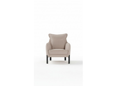 Moderne Fotell 1 Sëtz Wunnzëmmer Stoff Polyester Stil Faarf Beige