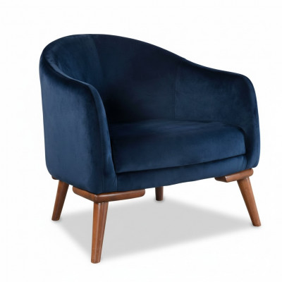 Moderner Fauteuil Eenzelstéck Designer 1 Sëtz Poleter Textil Stoff Fauteuil Nei