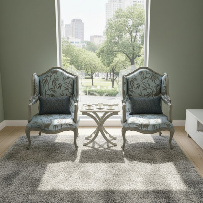Fotell Stoffer Eenzelsëtz Miwwelen Relax Sëtz Design Canapé Textil Wunnzëmmer Fauteuil