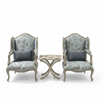 Fotell Stoffer Eenzelsëtz Miwwelen Relax Sëtz Design Canapé Textil Wunnzëmmer Fauteuil