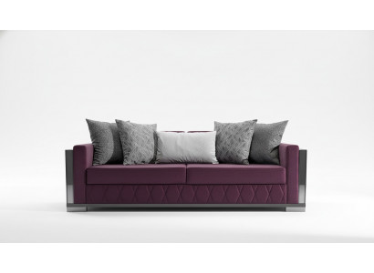 Modern Couch Canapé Design Canapé Dräisëtzer Sëtz Burgunder Canapé 3 Sëtzer