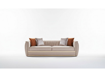 Luxus Dräisotzer Canapé 3 Sëtzer Canapéën Design Modern Design Miwwelen Nei