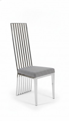 Iesszëmmer Stull gro Luxus Stull Metall mat Textil Stiill Stil Modern