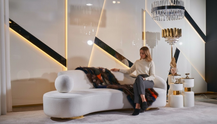 Luxus dräisëtzegt Sofa 3-Sëtzer Sofas Sëtz Design Miwwelen Couchen wäiss