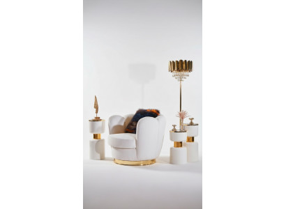 Sëtz Design Wunnzëmmer Polster Holz Textil Polster Modern Luxus