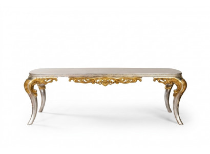 Dësch Iessdësch Iesszëmmerdësch Iesszëmmer Holz Dëscher Barock Iess Luxus Miwwelen Nei