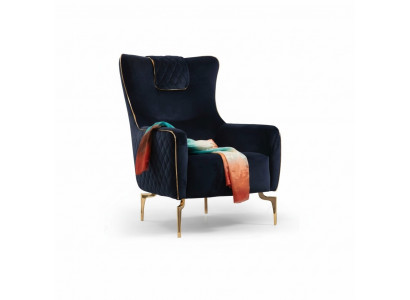 Fotell Verdelerfotell Luxus 1 Sëtz Kuschel Sëtz Designer Textil Sëtz Stoff Modern