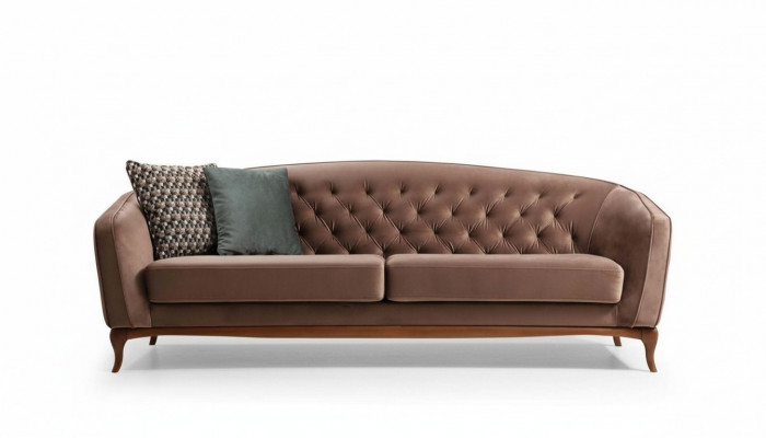 Luxus Sofa Design Drësëtzer Modern Couch Blo Couchen Miwwelen Polster Loft Neit