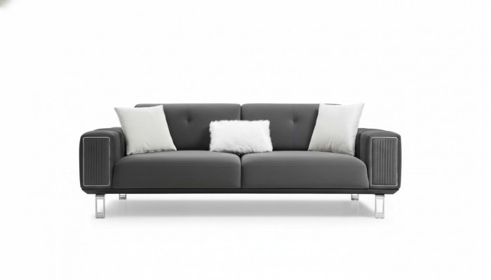 Luxus Sofa Design Drësëtzer Modern Canapé Gro Canapéë Miwwel Polster Loft Neit