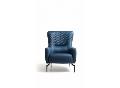 Sesselleeën Luxus 1 Seeter Polstersëtz Designer Textilsëtz Stoffsëtz Modern