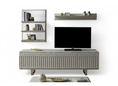 Luxus Fernsehwandschränk Wohnzëmmer rtv Lowboard tv Stänner Sideboard Regal Wohnwand