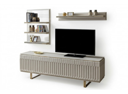 Luxus TV -Ständer Wunnzëmmer RTV Lowboard Sideboard Kommod Wunnwand Modern Nei