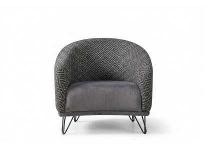Fauteuil Einsëtzer Sofa Canapé Polster 1 Sëtz Clubfauteuil Stoff Modern Wunnzëmmer