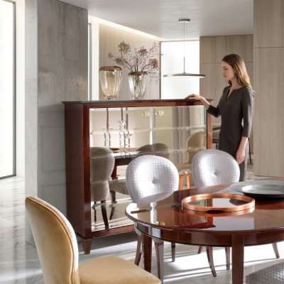 Sideboard Kommode Schaf Klassesch Luxus Schief Kabinett Klassesch Braun Wohnzimmer