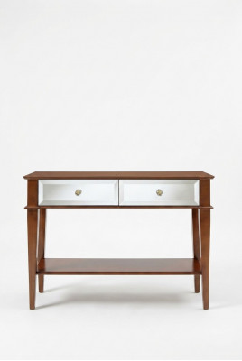 Konsole Dësch Schlofkummer Konsole Dësch Holz Luxus Klassesch Komoud Braun Nei
