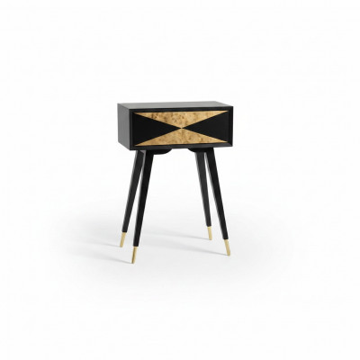Dësch Konsolendësch Konsol Kommode Ofstellësch Holz Modern Luxus Gold Design