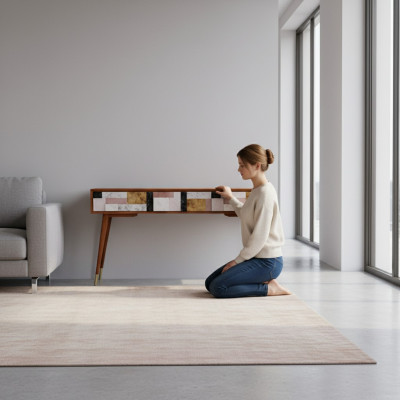 Konsolendësch Dësch Konsole Kommode Sideboard Holz Modern Luxus Design Miwwelen