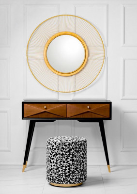 Konsolendësch Dësch Konsole Kommode Abstelltësch Holz Modern Luxus Brong Design