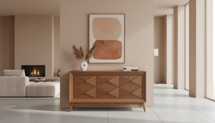 Kommod Schafsideboard Klassesch Luxuskommodë Salle à Manger Schief hëlzent
