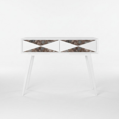 Konsolendësch Dësch Konsol Kommode Ofstellbriet Holz Modern Luxus Design Miwwelen