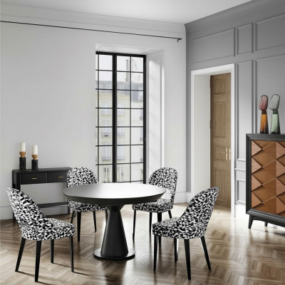 Iessgrupp Iesskichen Eck Iesszëmmerdësch Iesszëmmer Iessdësch Stull Dësch Holz Set 5tlg