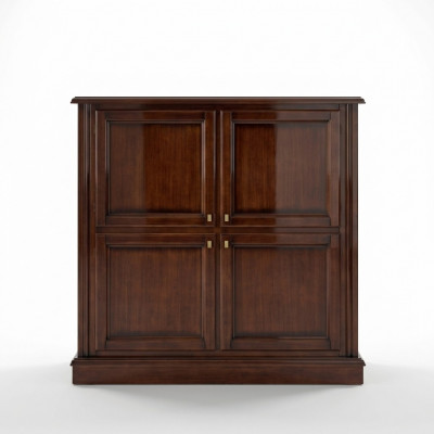 Kommod Luxus Schaf Schiefschief Kommoden Wunnzëmmer Holz Klassesch Design Brong