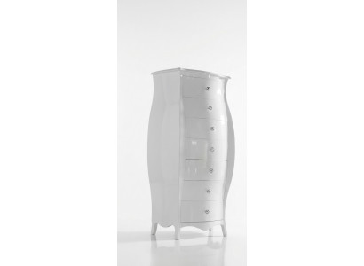 Luxus Kommoden Schief Schränker Kommoden Holz Schlofkummer Modern Design Wäiss Stil Grouss