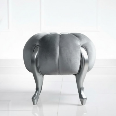 Luxus Hocker Fousshocker Polyester Wunnzëmmer Sëtz Stoff Gromm Luxus Bank Samett