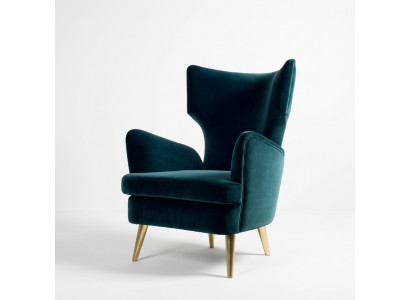 Ohrensessel Sëtz Clubsessel Cocktailsessel Luxus Sëtz Sëtz Wunnzëmmer Gréng
