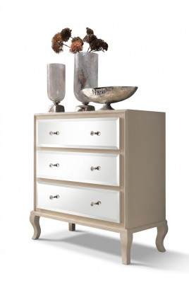 Kommode Sideboard Schaf Designer Luxus Schiefen Kommoden Modern Beige Design