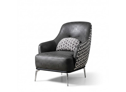 Seessel Ouschterseessel Kënschtlecher Lieder Wunnzëmmer Polyester Design Schwaarz