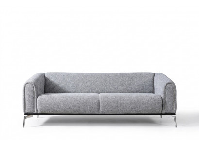 Drësëtzerg Sofa 3 Sëtzer Sofas Sëtz Stoff Gro Wunnzëmmer Modern Luxus