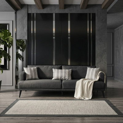 Viersëtzer Canapé 4 Sëtzer Canapéen Stoff Gro Modern Sëtzer Wunnzëmmer Nei