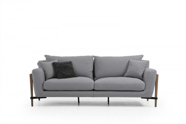 Viersëtzer Canapé 4 Sëtz Stoff Canapéë Modern Design Wunnzëmmer Gro
