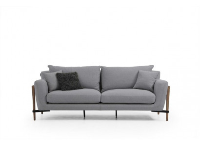 Viersëtzer Canapé 4 Sëtz Stoff Canapéë Modern Design Wunnzëmmer Gro