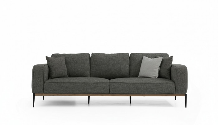 Viersëtzert-Sofa 4-Sëtzer Stoffs-Sofas Modern Design Wunnzëmmer Gro