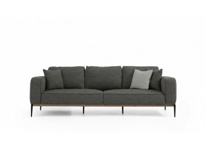 Viersëtzert-Sofa 4-Sëtzer Stoffs-Sofas Modern Design Wunnzëmmer Gro