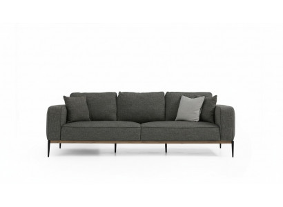 Zwéesëtzeger Canapé 2 Sëtzer Stoff Canapeë Modern Design Wunnzëmmer Gro