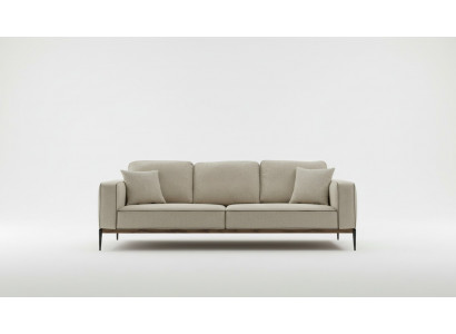Couch Véiersëtzer 4 Sëtzer Stoff Couches Modernen Design Wunnzëmmer Béisch