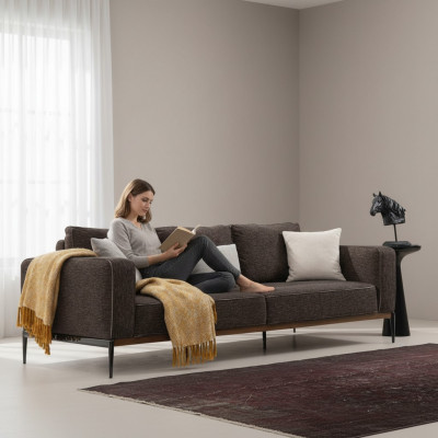 Zweisëtzer Sofa 2 Sëtzer Stoff Sofas Modern Design Wunnzëmmer Gro