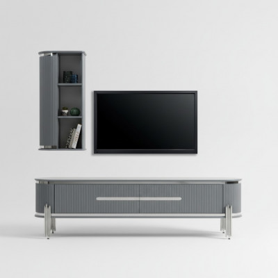TV Stänter RTV Lowboard Regaler Sideboard Dësch Modern Gro Luxus Neit